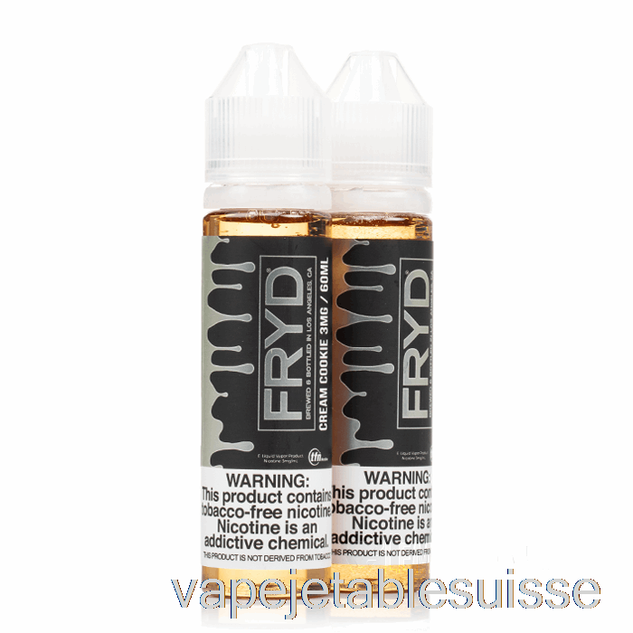 Vape Suisse Cream Cookie - E-liquide Frit - 120ml 6mg
